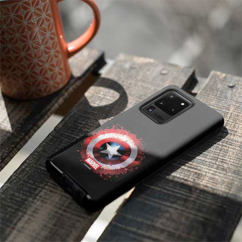 Marvel Captain America Star Shield Galaxy S20 Ultra 5G Pro Case