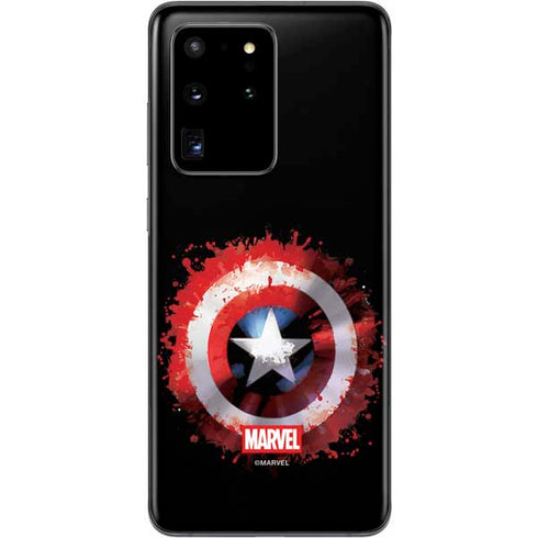 Marvel Captain America Star Shield Galaxy S20 Ultra 5G Skin