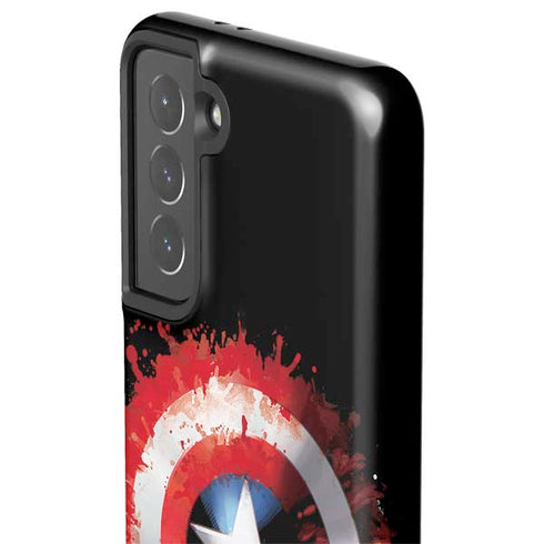 Marvel Captain America Star Shield Galaxy S21 5G Pro Case