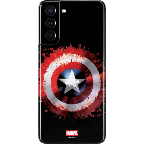 Marvel Captain America Star Shield Galaxy S21 5G Skin