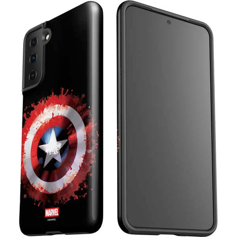 Marvel Captain America Star Shield Galaxy S21 FE Pro Case