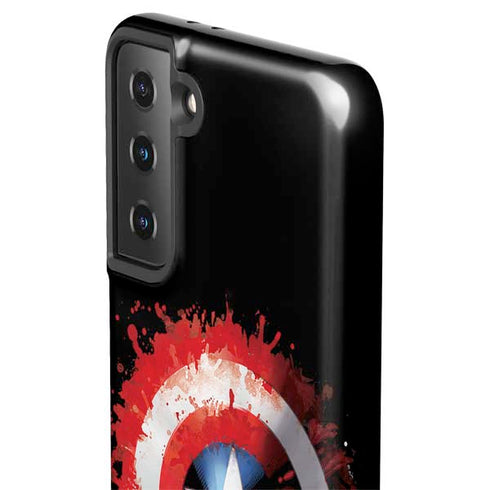 Marvel Captain America Star Shield Galaxy S21 Plus 5G Pro Case