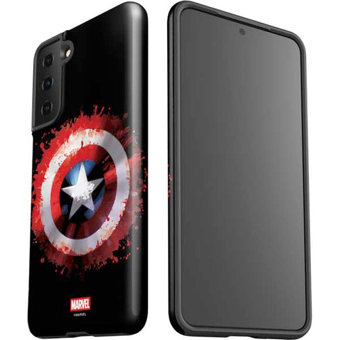 Marvel Captain America Star Shield Galaxy S21 Plus 5G Pro Case