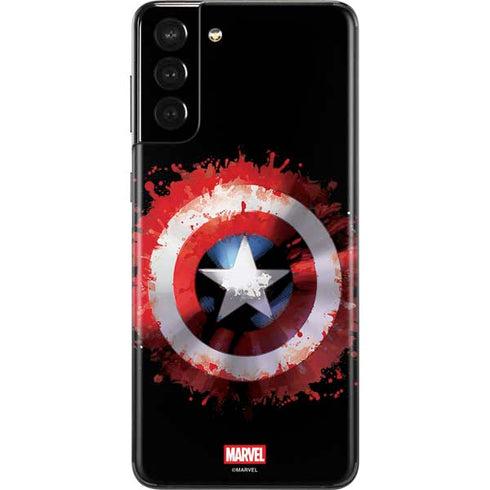 Marvel Captain America Star Shield Galaxy S21 Plus 5G Skin