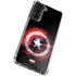 Marvel Captain America Star Shield Galaxy S22 Plus Clear Case