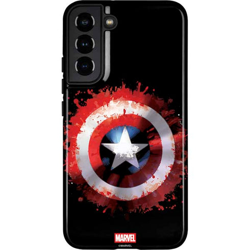 Marvel Captain America Star Shield Galaxy S22 Plus Pro Case