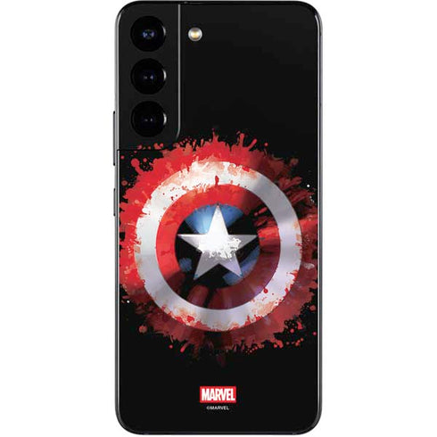 Marvel Captain America Star Shield Galaxy S22 Skin