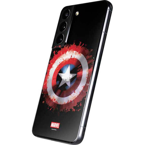 Marvel Captain America Star Shield Galaxy S22 Skin