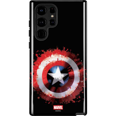 Marvel Captain America Star Shield Galaxy S22 Ultra Pro Case
