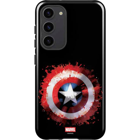 Marvel Captain America Star Shield Galaxy S23 Plus Pro Case