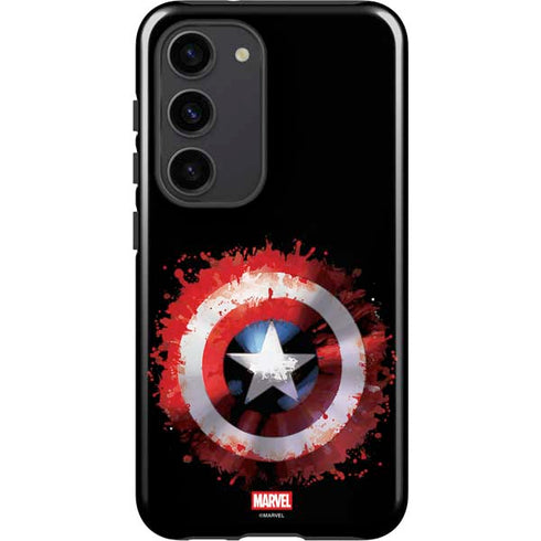 Marvel Captain America Star Shield Galaxy S23 Pro Case