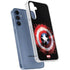 Marvel Captain America Star Shield Galaxy S24 Clear Case