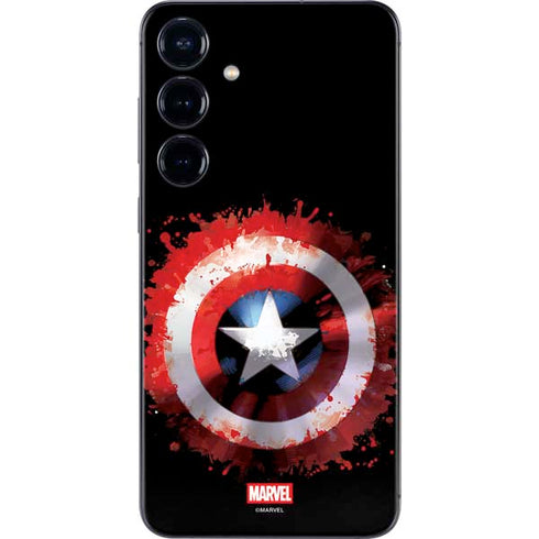 Marvel Captain America Star Shield Galaxy S24 Skin