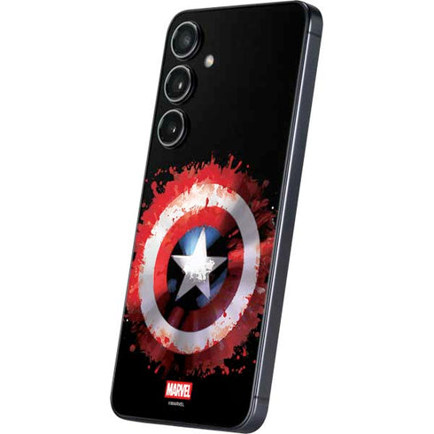 Marvel Captain America Star Shield Galaxy S24 Skin