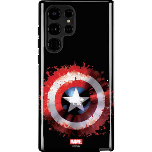 Marvel Captain America Star Shield Galaxy S24 Ultra Impact Case