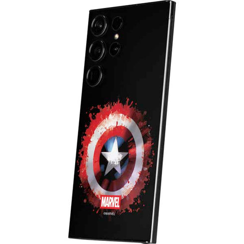 Marvel Captain America Star Shield Galaxy S24 Ultra Skin