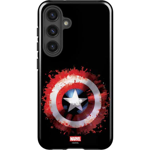 Marvel Captain America Star Shield Galaxy S25 Impact Case