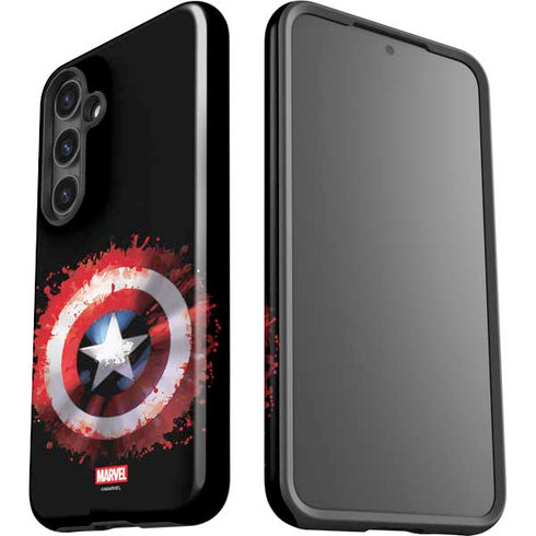 Marvel Captain America Star Shield Galaxy S25 Impact Case