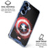 Marvel Captain America Star Shield Galaxy S25 Plus Clear Case