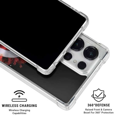 Marvel Captain America Star Shield Galaxy S25 Ultra Clear Case