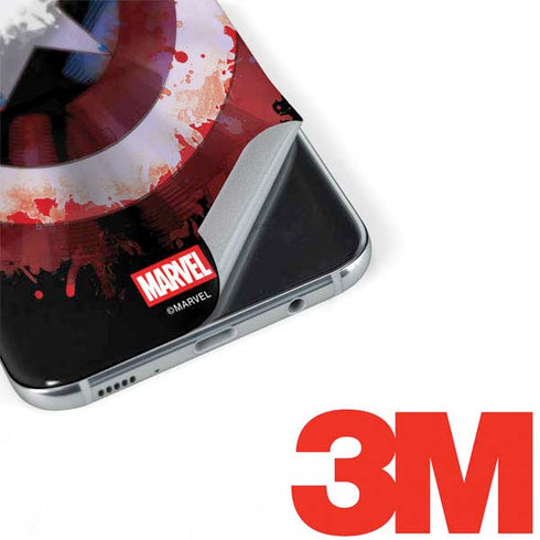 Marvel Captain America Star Shield Galaxy S8 Plus Skin
