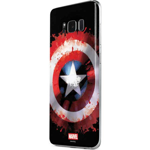 Marvel Captain America Star Shield Galaxy S8 Skin