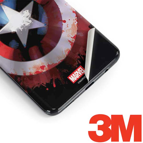 Marvel Captain America Star Shield Galaxy S9 Plus Skin