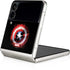 Marvel Captain America Star Shield Galaxy Z Flip3 5G Skin