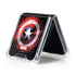 Marvel Captain America Star Shield Galaxy Z Flip5 5G Clear Case