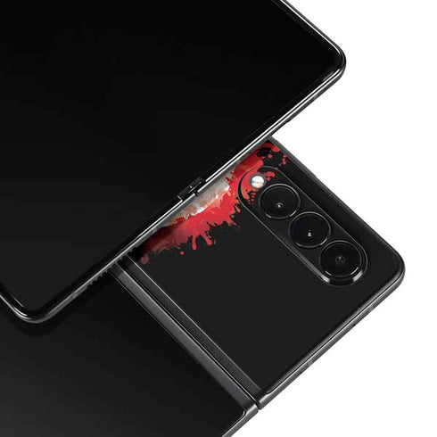 Marvel Captain America Star Shield Galaxy Z Fold3 5G Skin