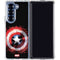 Marvel Captain America Star Shield Galaxy Z Fold6 Clear Case