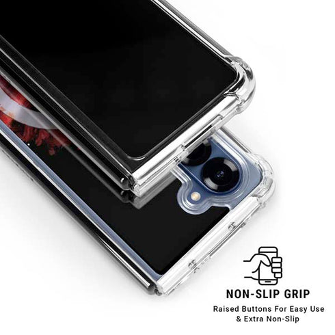 Marvel Captain America Star Shield Galaxy Z Fold6 Clear Case