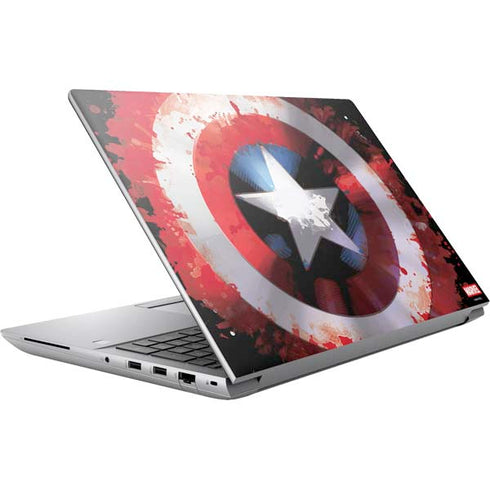 Marvel Captain America Star Shield HP ZBook Fury 16 G10 Skin
