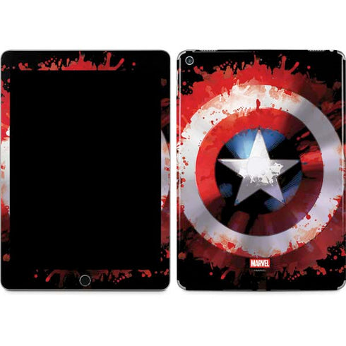 Marvel Captain America Star Shield iPad Skins