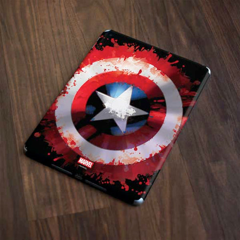 Marvel Captain America Star Shield Apple iPad Skin