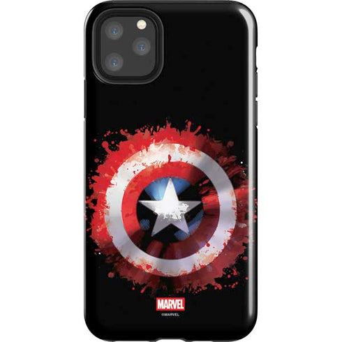Marvel Captain America Star Shield iPhone 11 Pro Max Impact Case