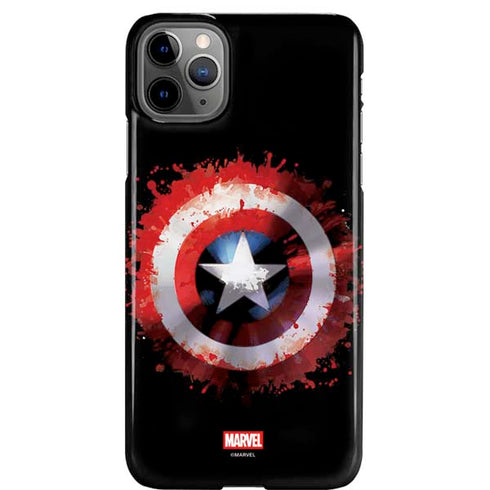 Marvel Captain America Star Shield iPhone Cases