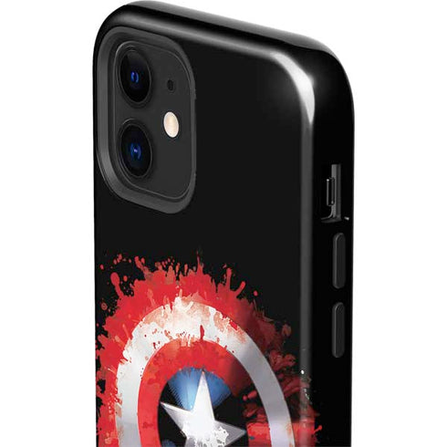 Marvel Captain America Star Shield iPhone 12 Impact Case