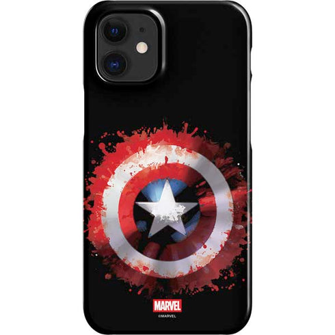 Marvel Captain America Star Shield iPhone 12 Mini Lite Case