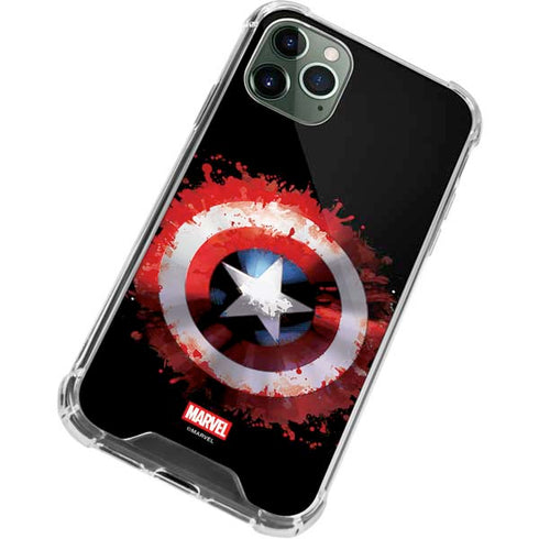 Marvel Captain America Star Shield iPhone 12 Pro Max Clear Case
