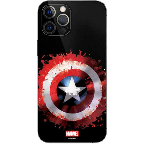 Marvel Captain America Star Shield iPhone 12 Pro Max Skin