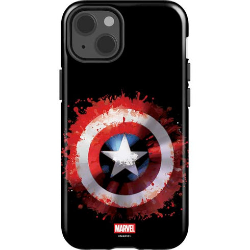 Marvel Captain America Star Shield iPhone 13 Impact Case