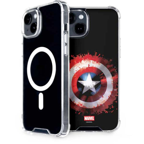 Marvel Captain America Star Shield iPhone 13 MagSafe Case