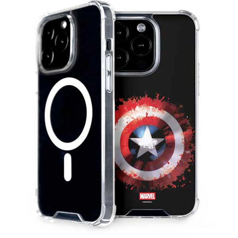 Marvel Captain America Star Shield iPhone Cases