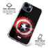 Marvel Captain America Star Shield iPhone 14 Plus Clear Case