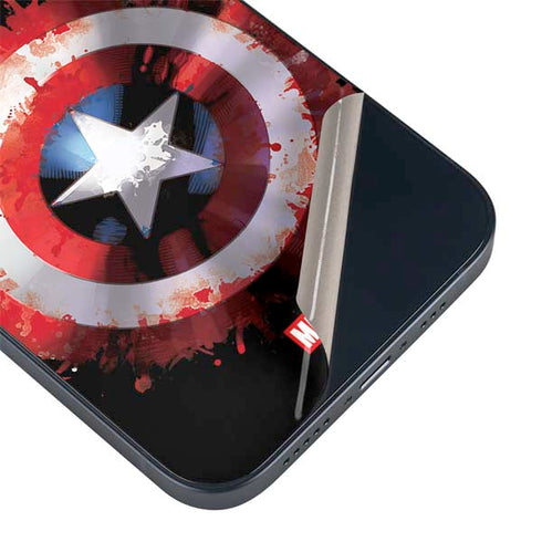 Marvel Captain America Star Shield iPhone Skins