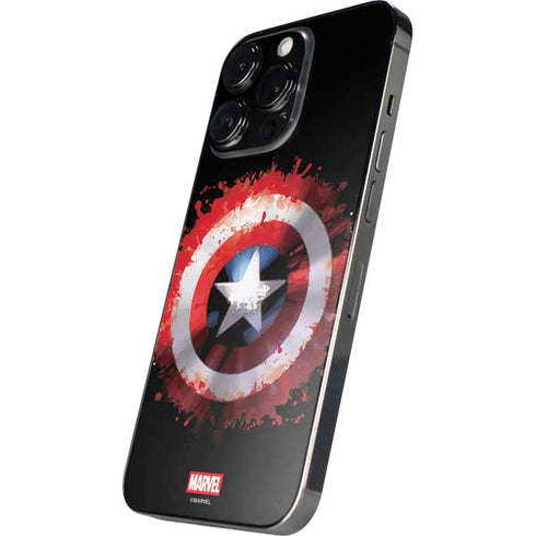 Marvel Captain America Star Shield iPhone 15 Pro Skin