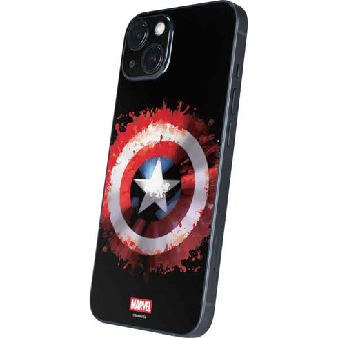 Marvel Captain America Star Shield iPhone 15 Skin
