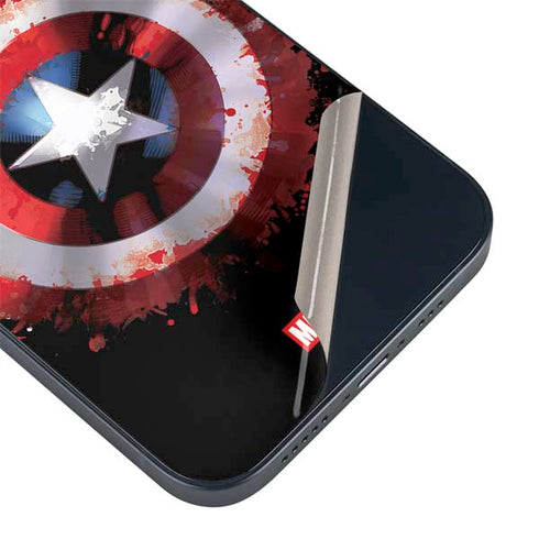 Marvel Captain America Star Shield iPhone 15 Skin