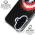 Marvel Captain America Star Shield iPhone 16 Plus Clear Case